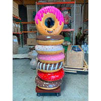 Large Stacked Donuts Over Sized Statue - LM Treasures 