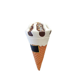 Ice Cream Cone with Almonds Hanging Over Sized Statue - LM Treasures 