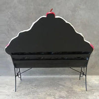 Chocolate Fudge Ice Cream Bench Life Size Statue - LM Treasures 