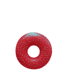 Large Donut Red with Sprinkles Over Sized Statue - LM Treasures 