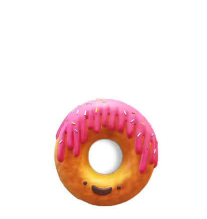 Large Donut Smiley Over Sized Statue - LM Treasures 