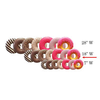 Medium Donut Set Over Sized Statue - LM Treasures 