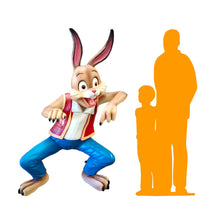Funny Bunny Rabbit Father Over Sized Statue - LM Treasures 