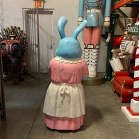 Funny Bunny Rabbit Mother Over Sized Statue - LM Treasures 