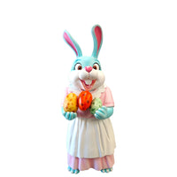 Funny Bunny Rabbit Mother Over Sized Statue - LM Treasures 