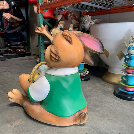 Funny Bunny Rabbit Boy Over Sized Statue - LM Treasures 