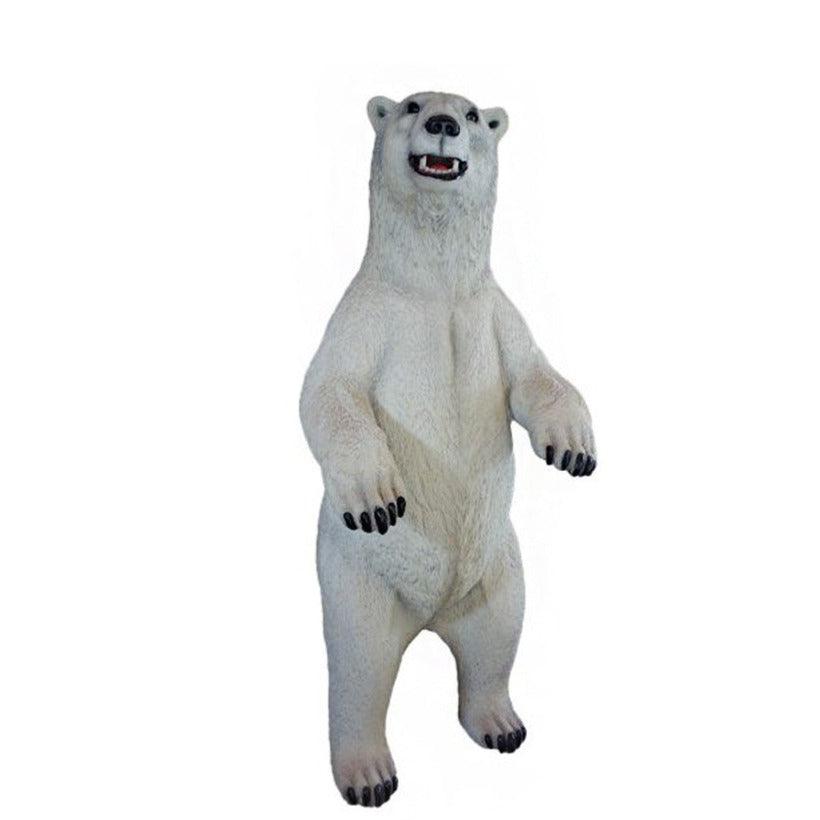 【正規通販】 Standing Treasures LM Statue| Size Life Animal Arctic Bear Polar 置物