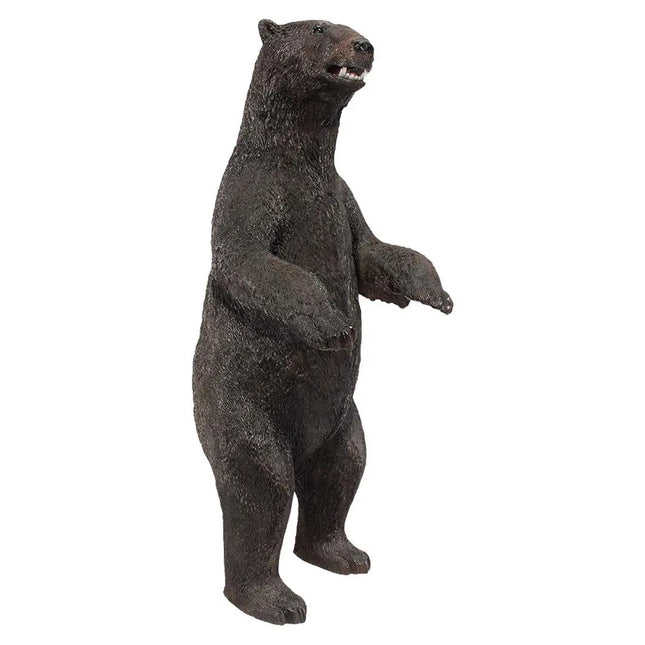 North American Black Bear Standing Life Size Statue LM Treasures - T