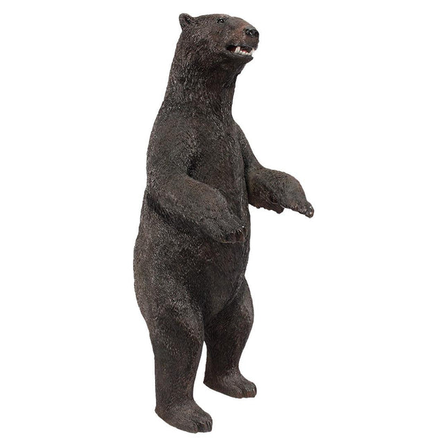 North American Black Bear Standing Life Size Statue