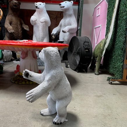 Baby Polar Bear Statue - LM Treasures 