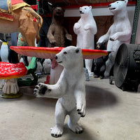 Baby Polar Bear Statue - LM Treasures 