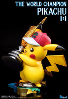 Pokemon World Champion Pikachu Life Size Statue - LM Treasures 