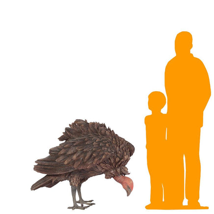 Vulture Life Size Statue - LM Treasures 