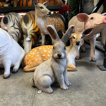 Rabbit Life Size Statue