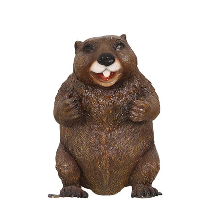 Chunky Groundhog Life Size Statue LM Treasures - T
