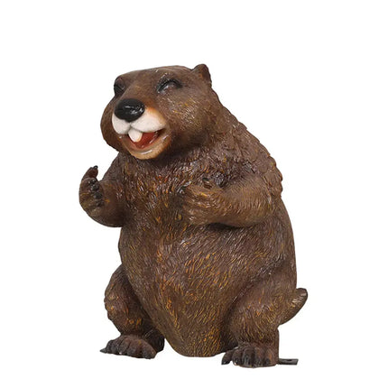 Chunky Groundhog Life Size Statue LM Treasures - T