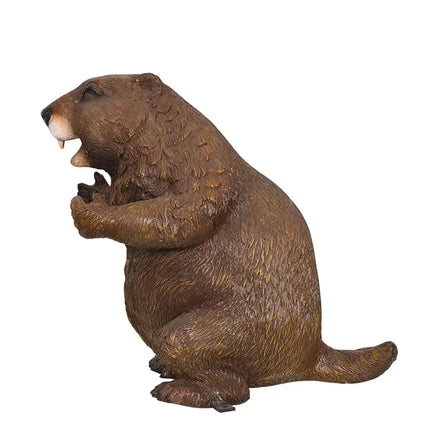 Chunky Groundhog Life Size Statue LM Treasures - T