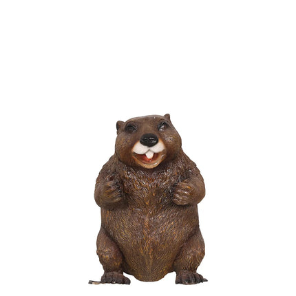 Chunky Groundhog Life Size Statue LM Treasures - T