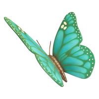 Cyan Butterfly Insect Over Sized Statue - LM Treasures 