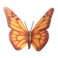 Orange Butterfly Insect Over Sized Statue - LM Treasures 