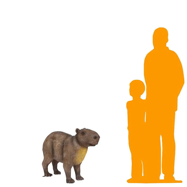 Capybara Mama Life Size Statue LM Treasures - T