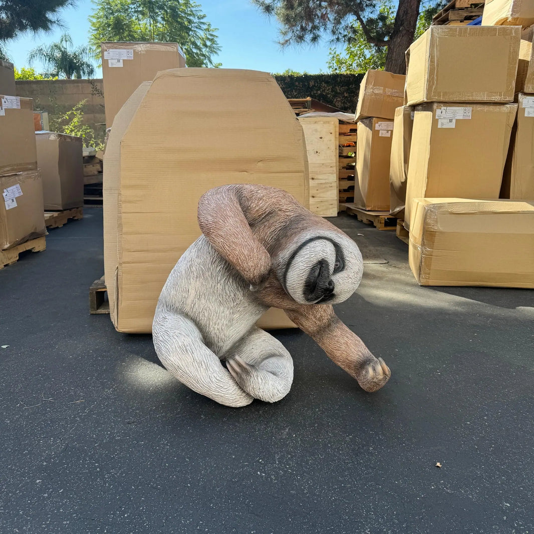 Sloth Slow Moving Life Size Animal Statue | LM Treasures – LM Treasures