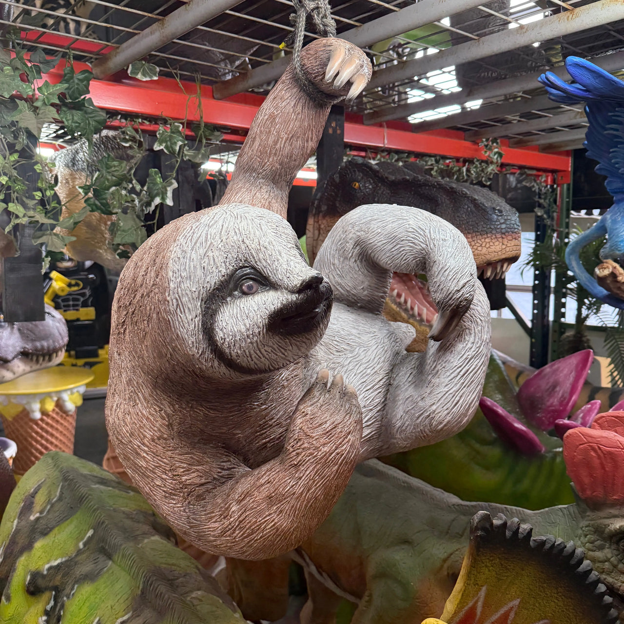 Sloth Slow Moving Life Size Animal Statue | LM Treasures – LM Treasures