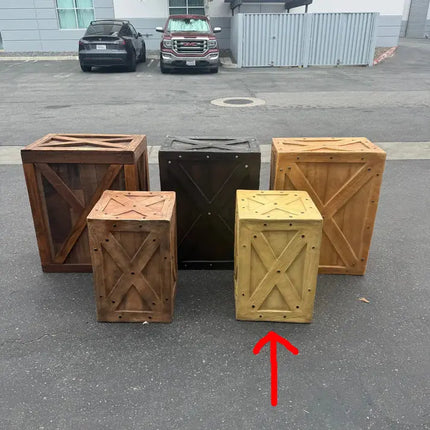 Small Resin Crate Statue LM Treasures - PT