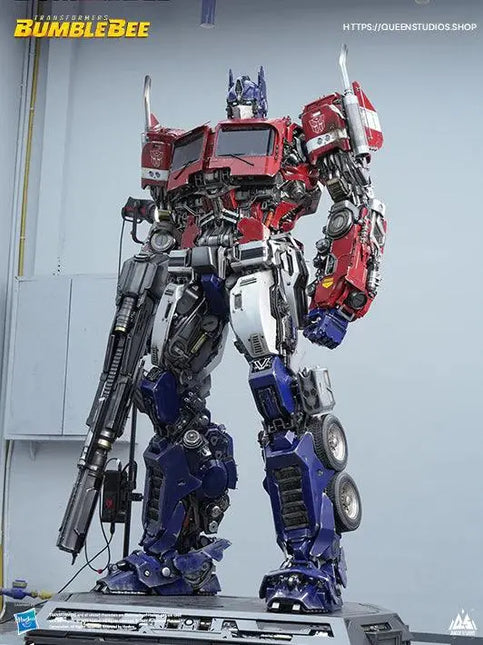 Transformers Optimus Prime Human Size Statue Queen Studios LM Treasures - QS