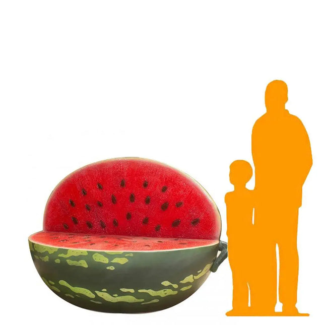 Watermelon Bench Life Size Statue LM Treasures - T