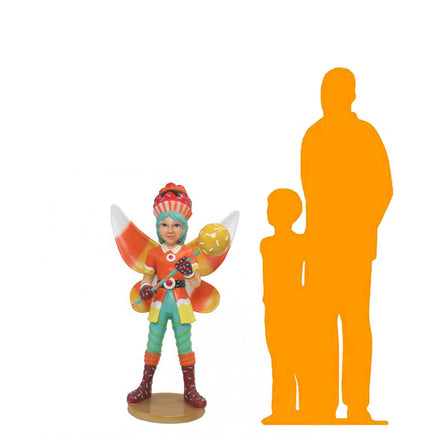 Boy Candy Fairy Over Sized Statue LS381-5135-T - LM Treasures 