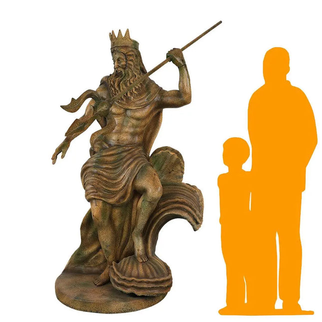 Neptune Life Size Statue LM Treasures - T