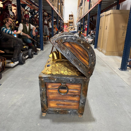 Treasure Chest Life Size Statue