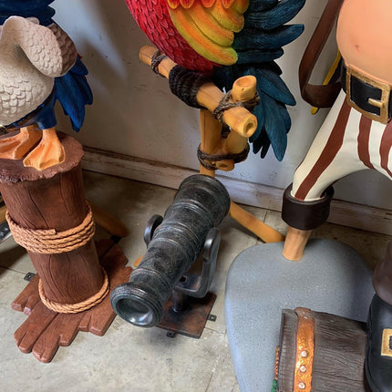 Small Cannon Life Size Statue - LM Treasures 