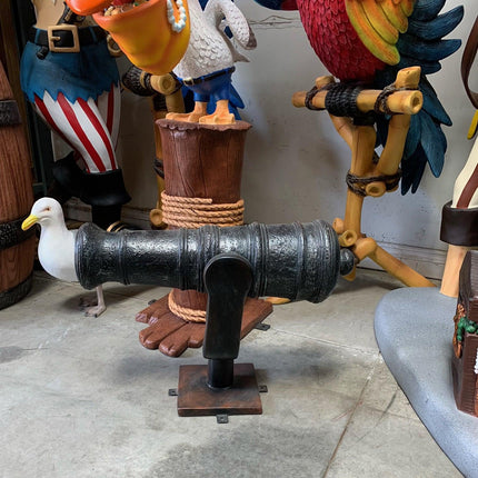 Small Cannon Life Size Statue - LM Treasures 