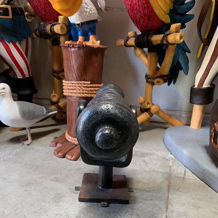Small Cannon Life Size Statue - LM Treasures 