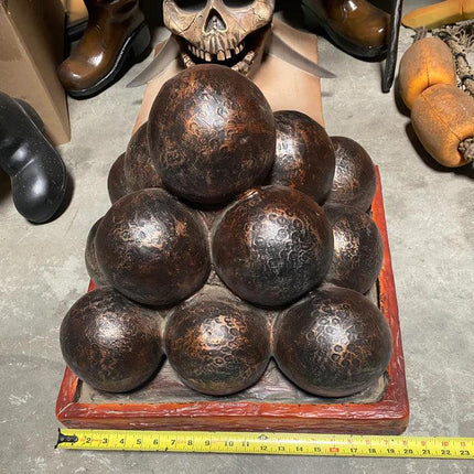 Cannon Balls Life Size Statue - LM Treasures 