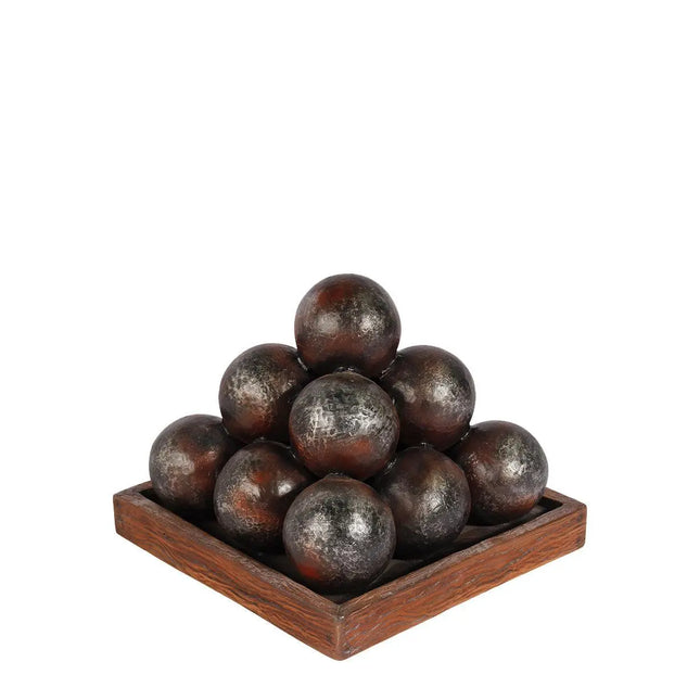 Cannon Balls Life Size Statue LM Treasures - T