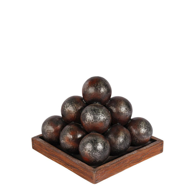 Cannon Balls Life Size Statue - LM Treasures 