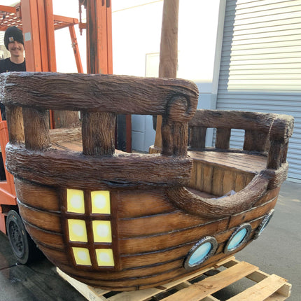 Pirate Ship Life Size Statue - LM Treasures 