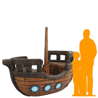 Pirate Ship Life Size Statue - LM Treasures 