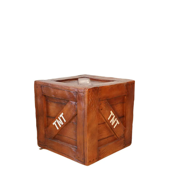 Square TNT Crate Life Size Statue LM Treasures - T