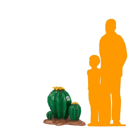 Cactus Cacti Bundle Life Size Statue - LM Treasures 