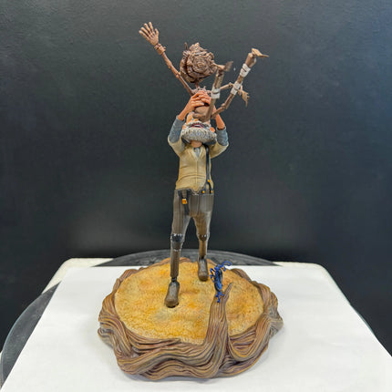 Pinocchio Geppetto & Pinocchio Statue Art Scale 1/10 Iron Studios LM Treasures - IR