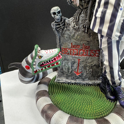 Beetlejuice from Beetlejuice Beetlejuice Statue Art Scale 1/10 Iron Studios LM Treasures - IR