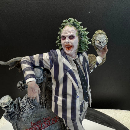 Beetlejuice from Beetlejuice Beetlejuice Statue Art Scale 1/10 Iron Studios LM Treasures - IR