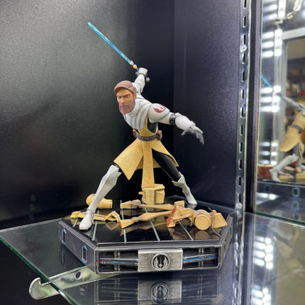 Obi-Wan Kenobi Star Wars: Clone Wars Statue Art Scale 1/10 Iron Studios LM Treasures - IR