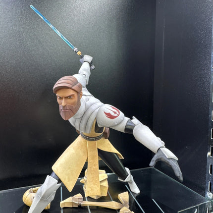 Obi-Wan Kenobi Star Wars: Clone Wars Statue Art Scale 1/10 Iron Studios LM Treasures - IR