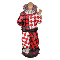 Jester Clown With Doll Life Size Statue - LM Treasures 