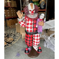 Jester Clown With Doll Life Size Statue - LM Treasures 